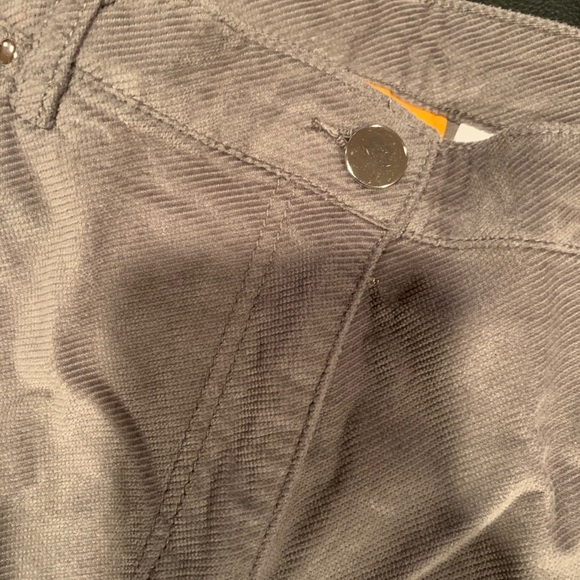 Ruby Rd. Gray Suede Jeans - Picture 3 of 3